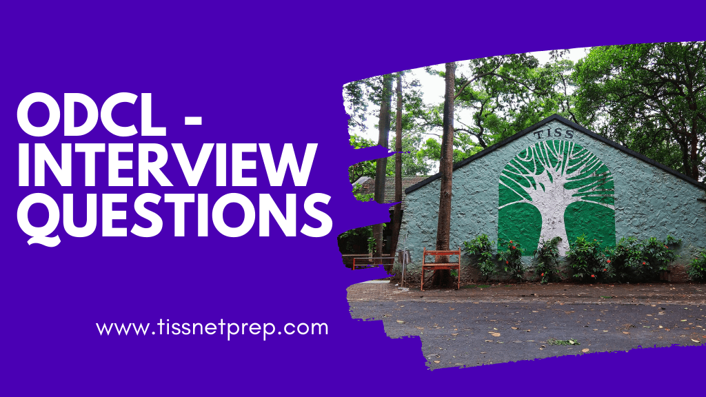 tiss odcl interview questions